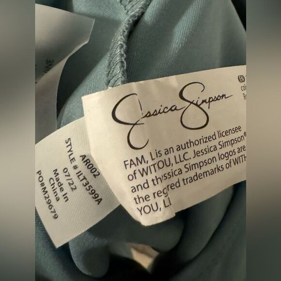 Jessica Simpson Active Oil Blue Tank NWT XL - Picture 8 of 10